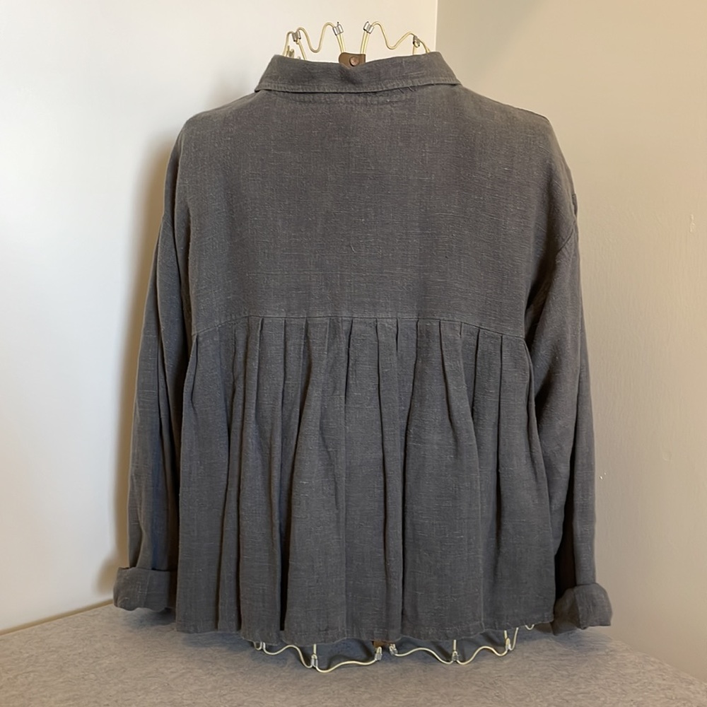 Aly Wear, Womens XS, 100% Linen, Top - Picture 2 of 4